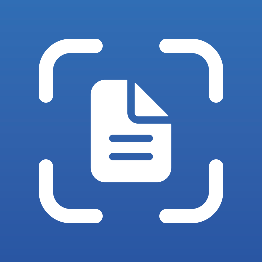 ScanToSend app-ikon – dokumentskanner